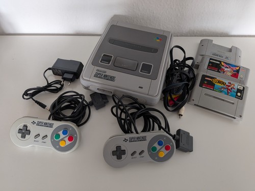 Set console super nintendo - set,