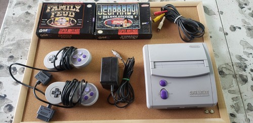 Console super nintendo - nintendo, jr