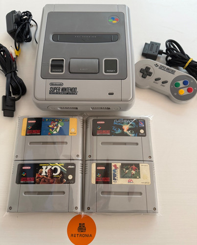 Console super nintendo - console,