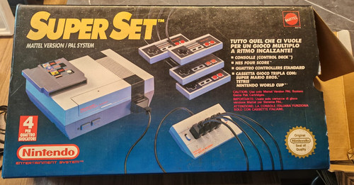 Nintendo nes super set - nintendo,