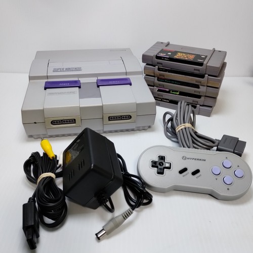 Console super nintendo snes - console,