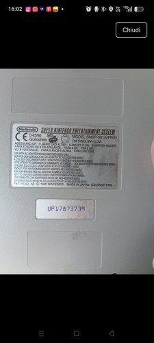Super nintendo snes pal - super,