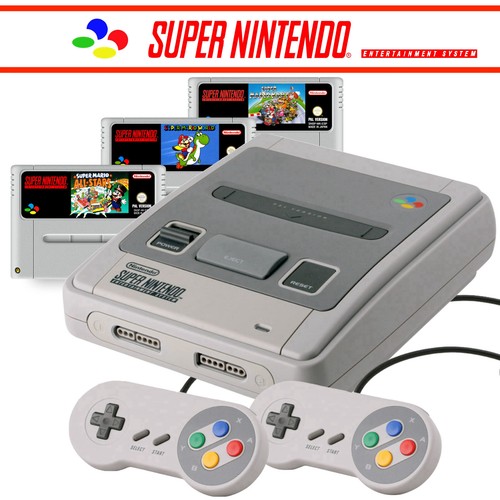 Console snes super - console, /