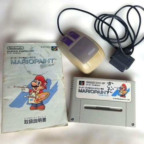 Mario paint con mouse - mario,
