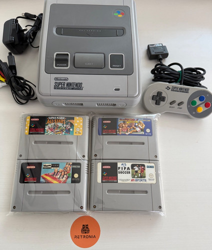 Console super nintendo snes - console,