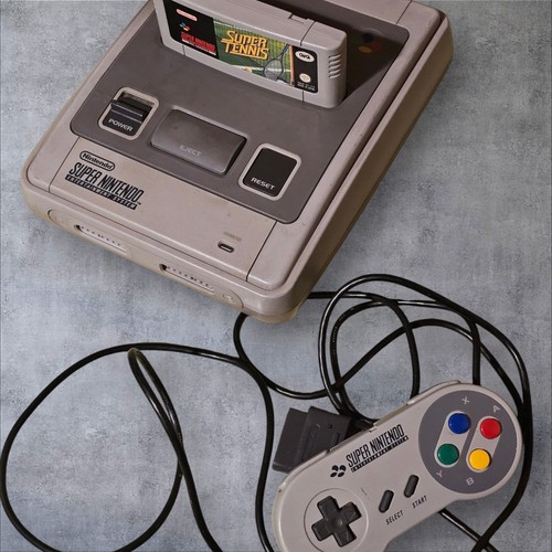 Snes super nintendo console - snes,
