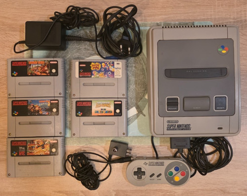 Super nintendo pal 5 giochi - pal, +