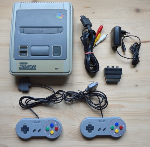 Snes console super nintendo - -,