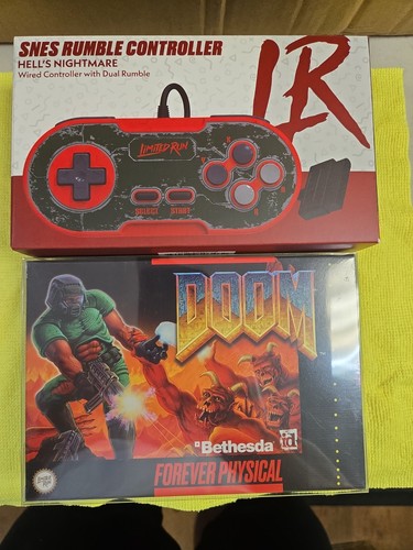 Doom super nintendo snes with - doom,