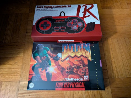 Doom super nintendo snes with - doom,
