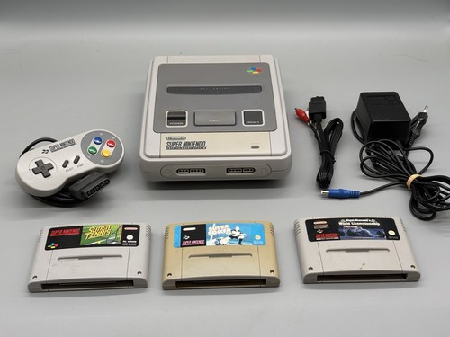 Console nintendo snes set - console,