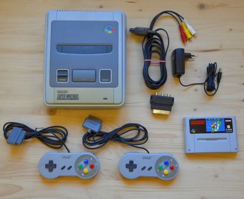 Snes console super nintendo - console,