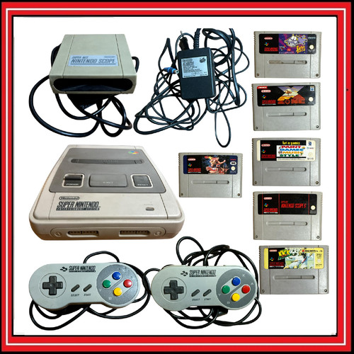 Console super nintendo - console,