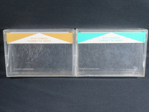 Super famicom cassette index